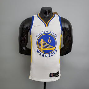 NBA 75TH GOLDEN STATE WARRIORS WHITE NBA JERSEY