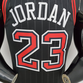 NBA 75TH CHICAGO BULLS FLYERS BLACK NBA JERSEY
