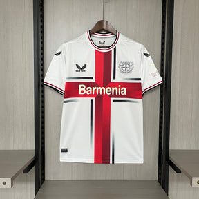 CAMISA BAYER LEVERKUSEN WHITE 24/25