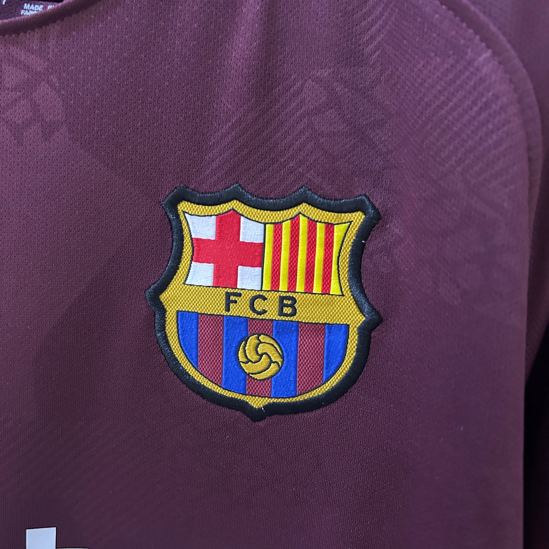 CAMISA RETRÔ BARCELONA THIRD 17/18