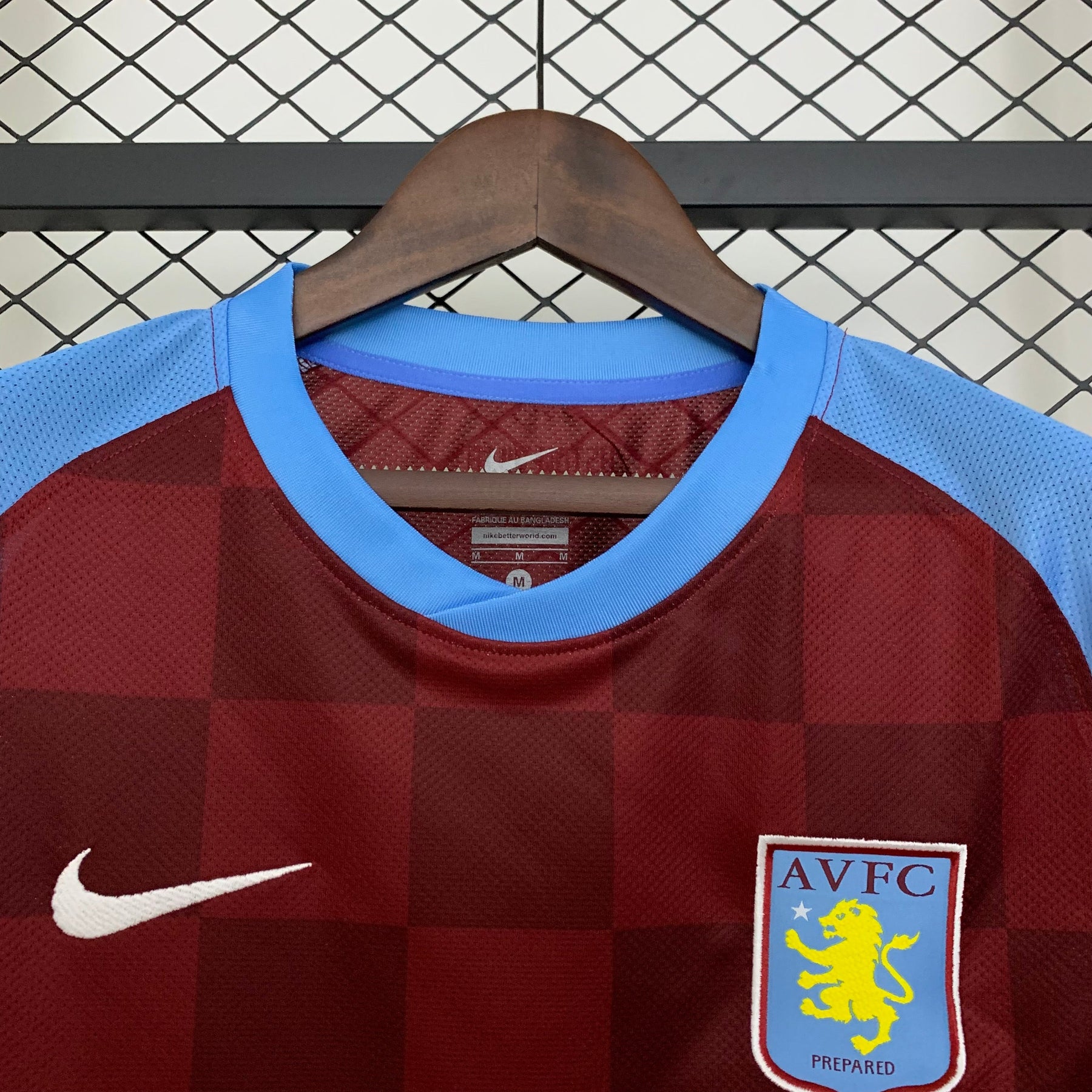 CAMISA RETRÔ ASTON VILLA HOME 11/12