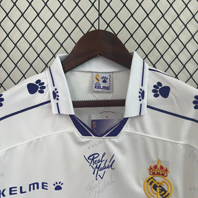 CAMISA REAL MADRID MANGA LONGA RETRÔ HOME 94/96