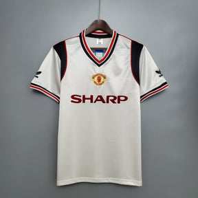 CAMISA RETRÔ MANCHESTER UNITED AWAY 1985