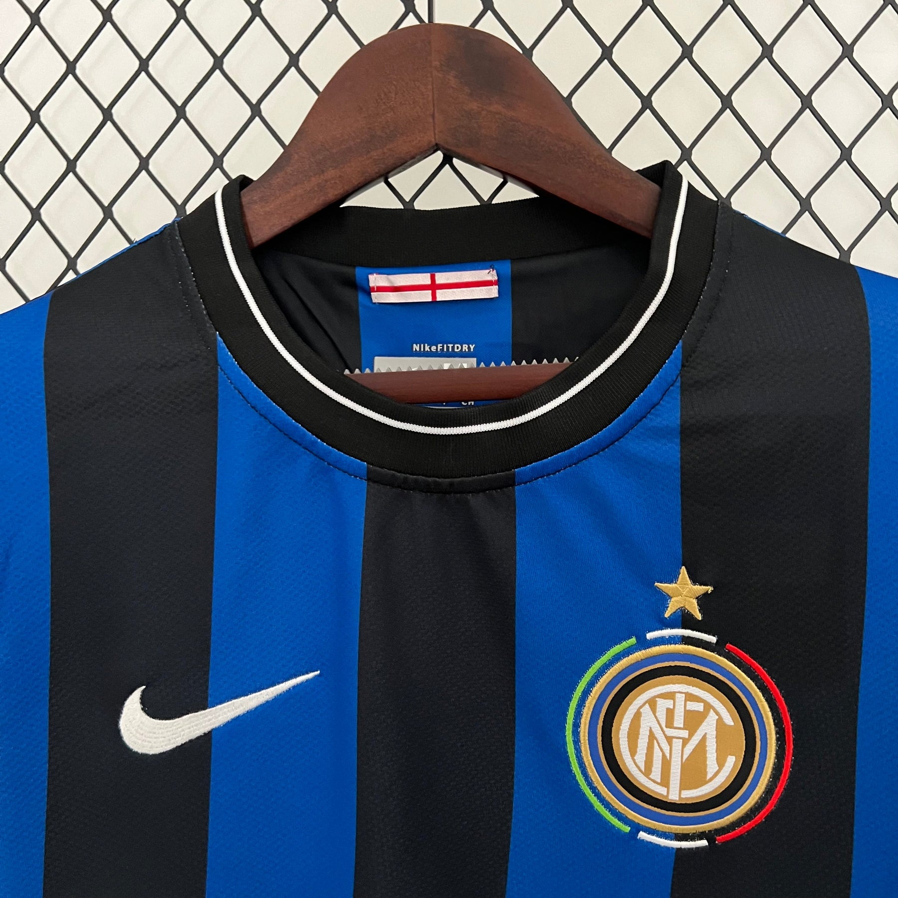 CAMISA RETRÔ INTER DE MILÃO HOME 09/10