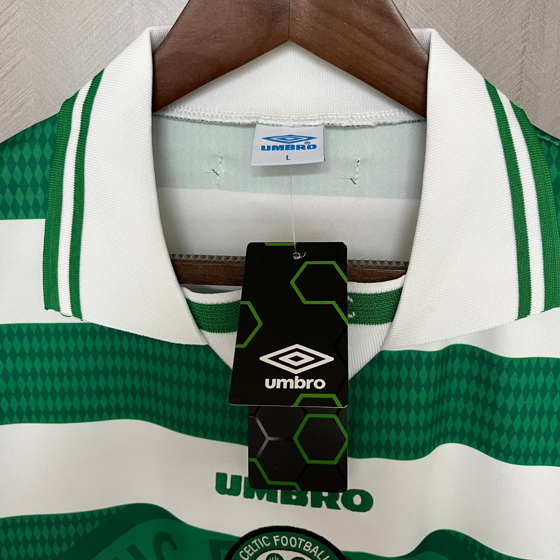 CAMISA RETRÔ CELTIC HOME 98/99