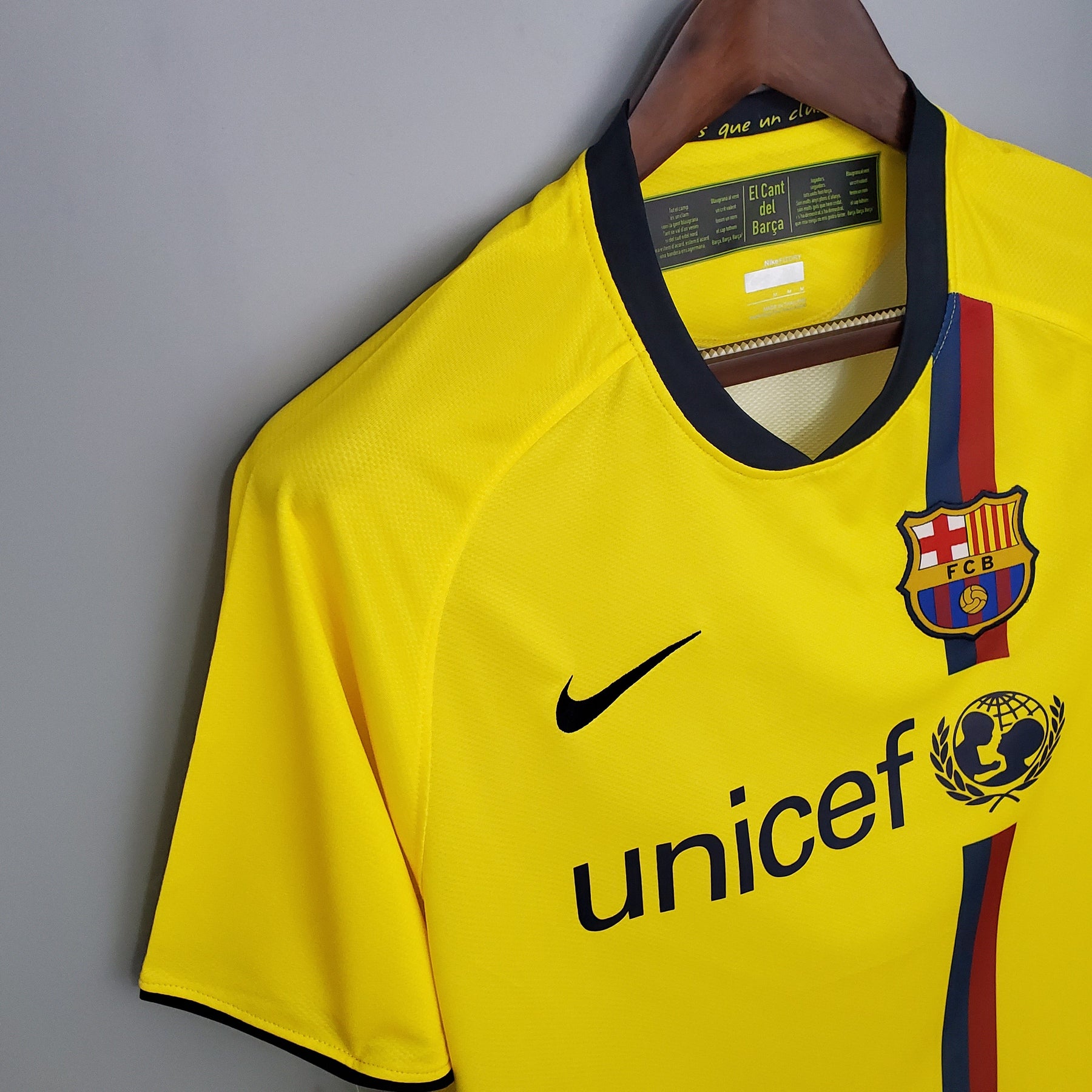 CAMISA RETRÔ BARCELONA AWAY 08/09