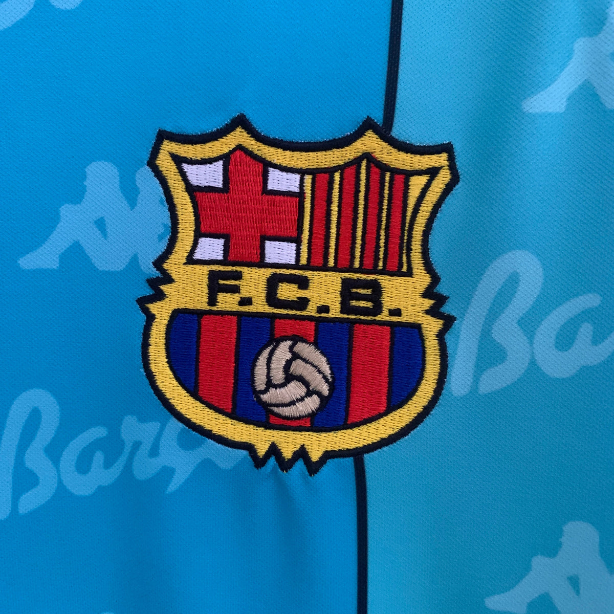 CAMISA RETRÔ BARCELONA AWAY MANGA LONGA 96/97