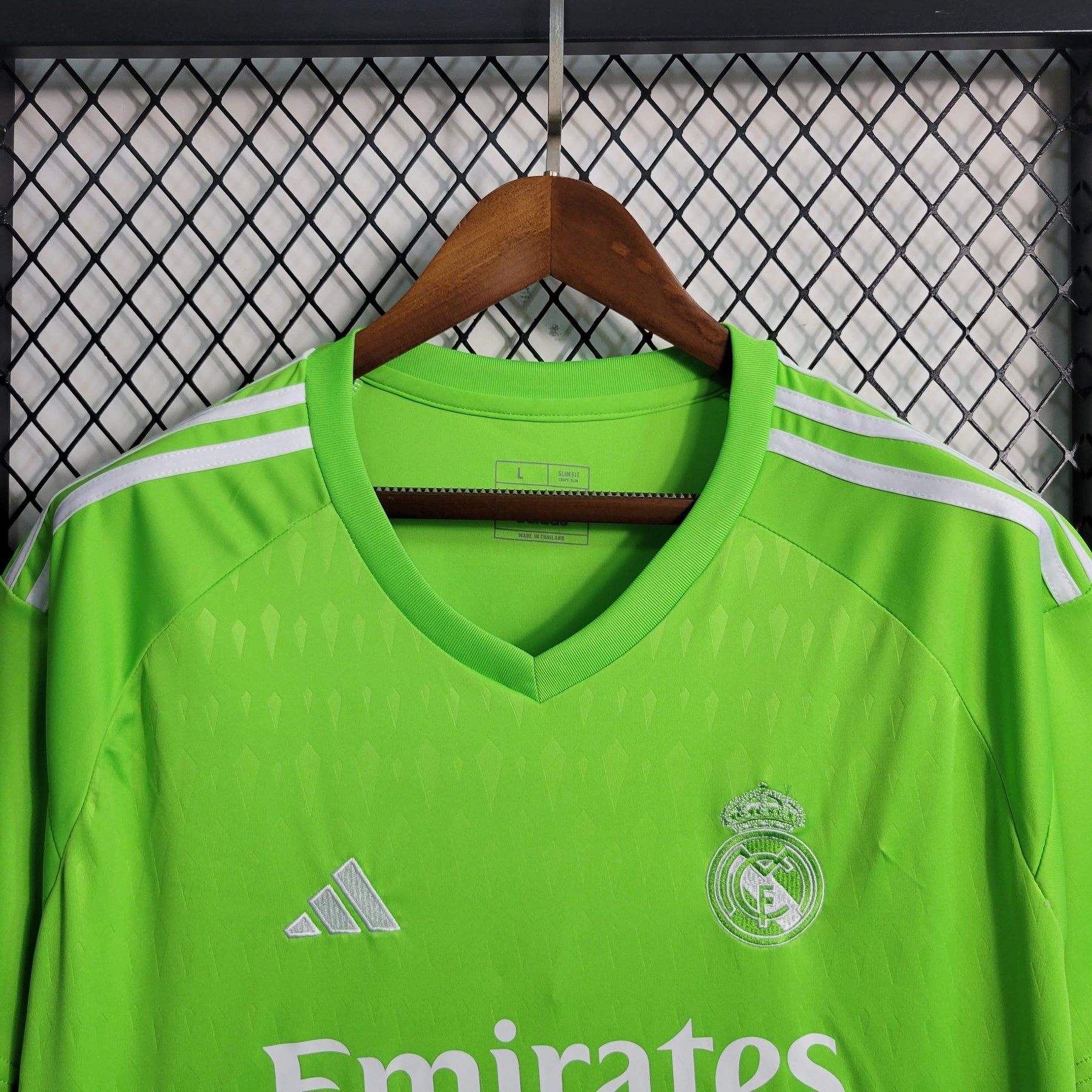 CAMISA REAL MADRID GOLEIRO GREEN 23/24