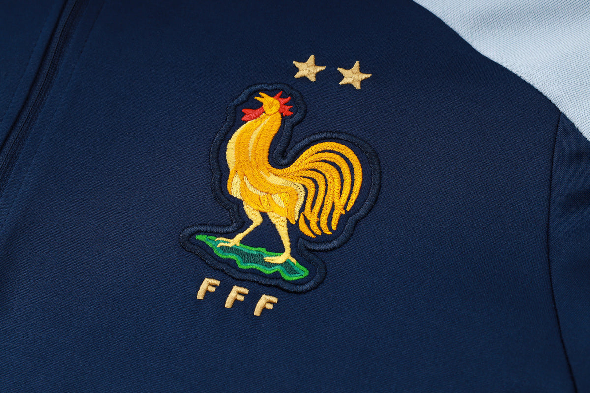 CONJUNTO DE TREINO FRANÇA BLUE 24/25