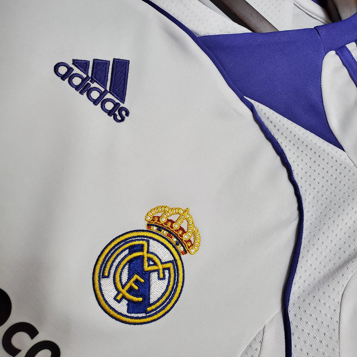 CAMISA RETRÔ REAL MADRID HOME 07/08