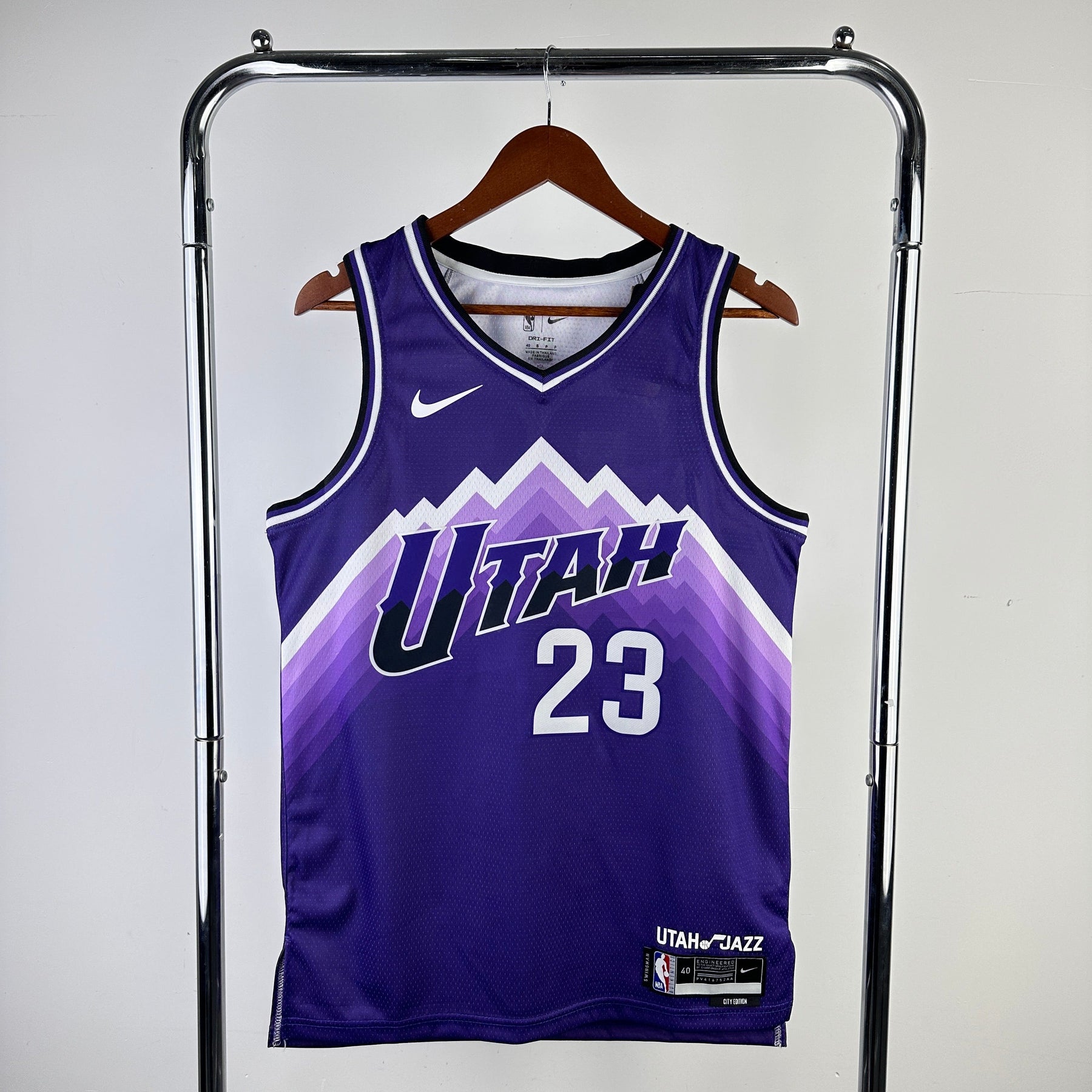 NBA UTAH JAZZ CITY EDITION PURPLE 23/24