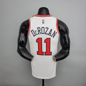 NBA 75TH CHICAGO BULLS WHITE NBA JERSEY