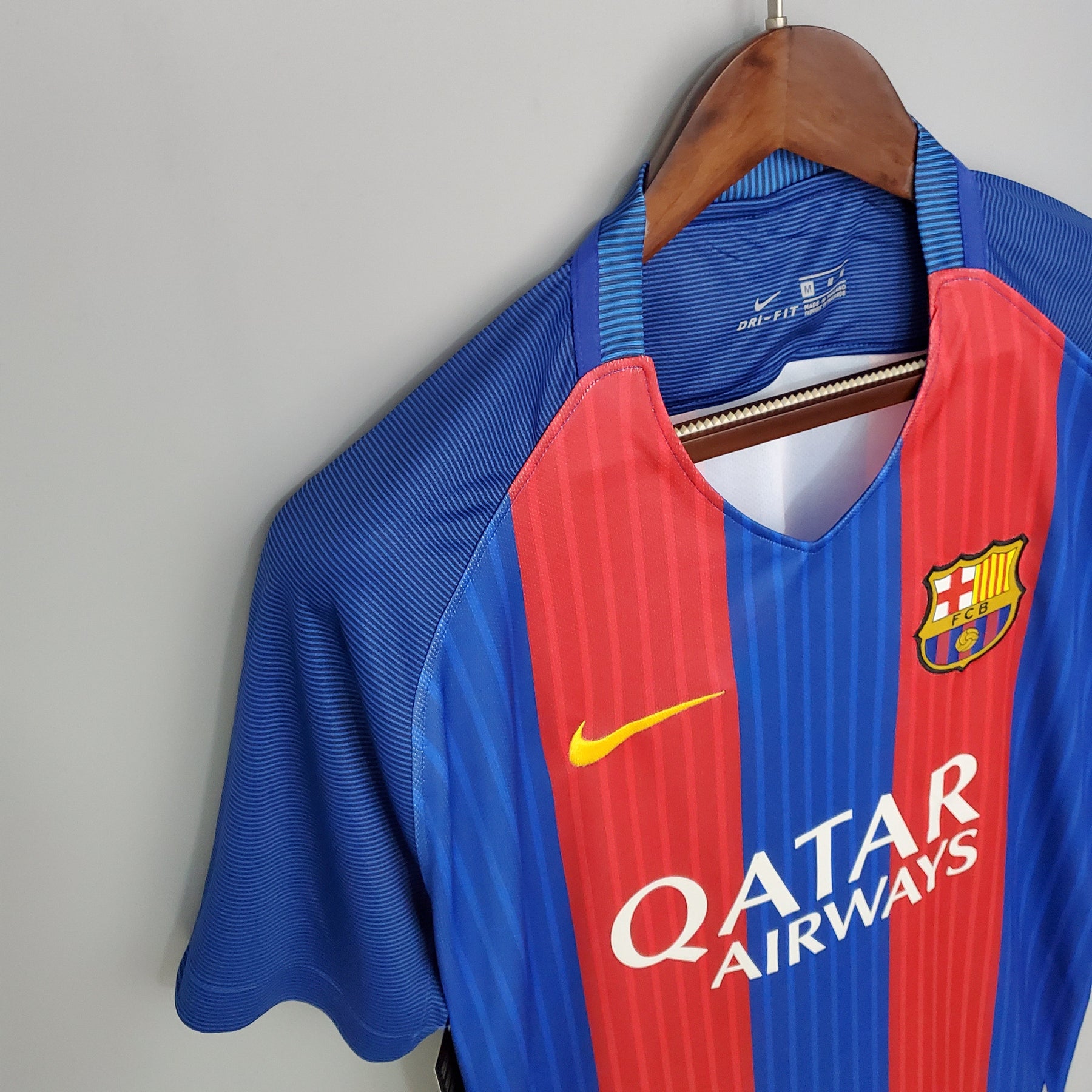 CAMISA RETRÔ BARCELONA HOME 2016/17