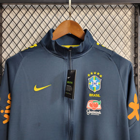 JAQUETA BRASIL AZUL ESCURO 22/23