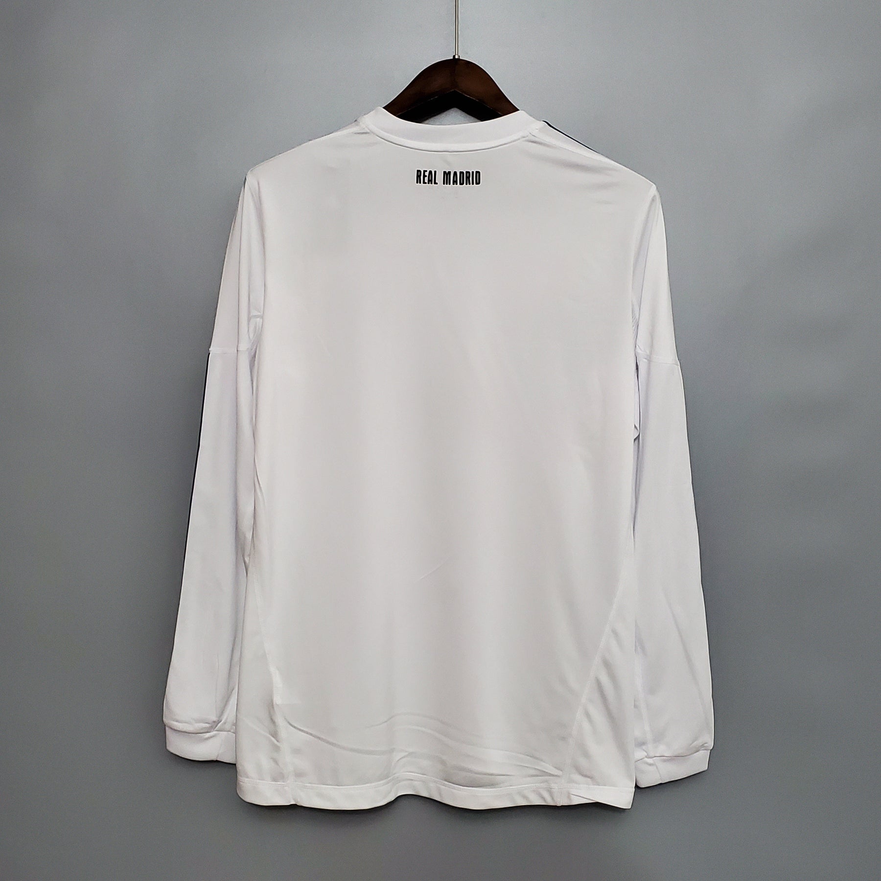 CAMISA REAL MADRID MANGA LONGA RETRÔ HOME 10/11