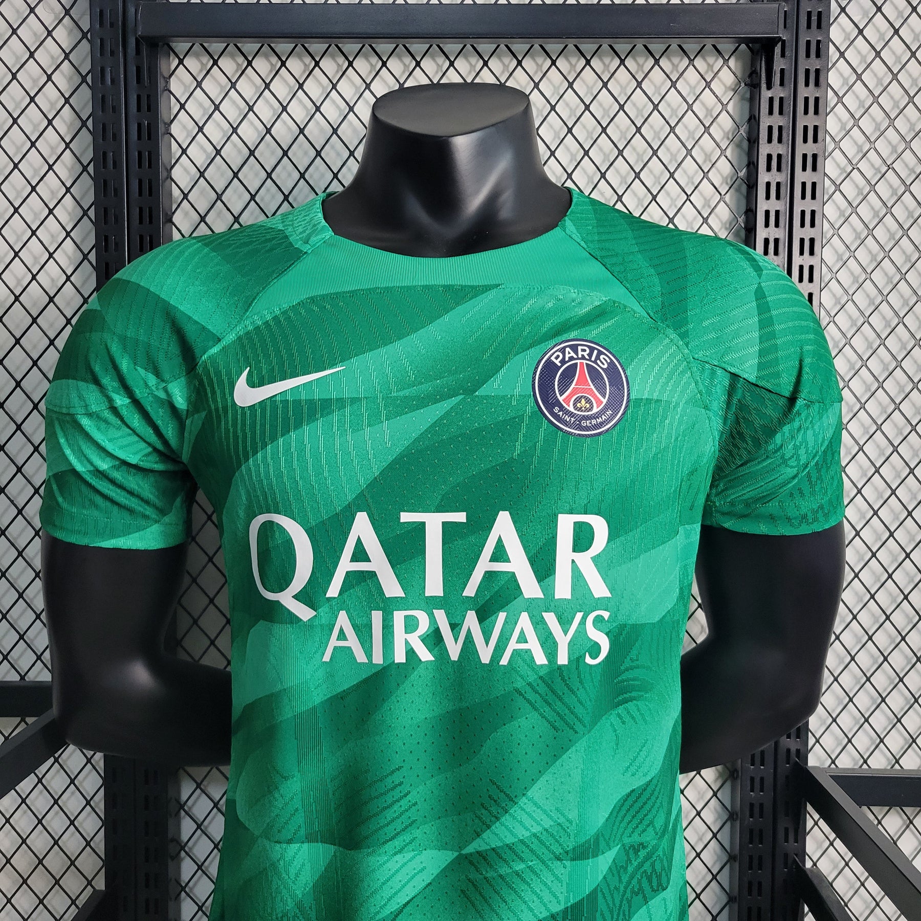 CAMISA PSG VERSÃO JOGADOR GOLEIRO VERDE 23/24