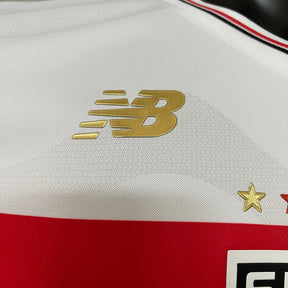 CAMISA SÃO PAULO VERSÃO JOGADOR HOME 25/26