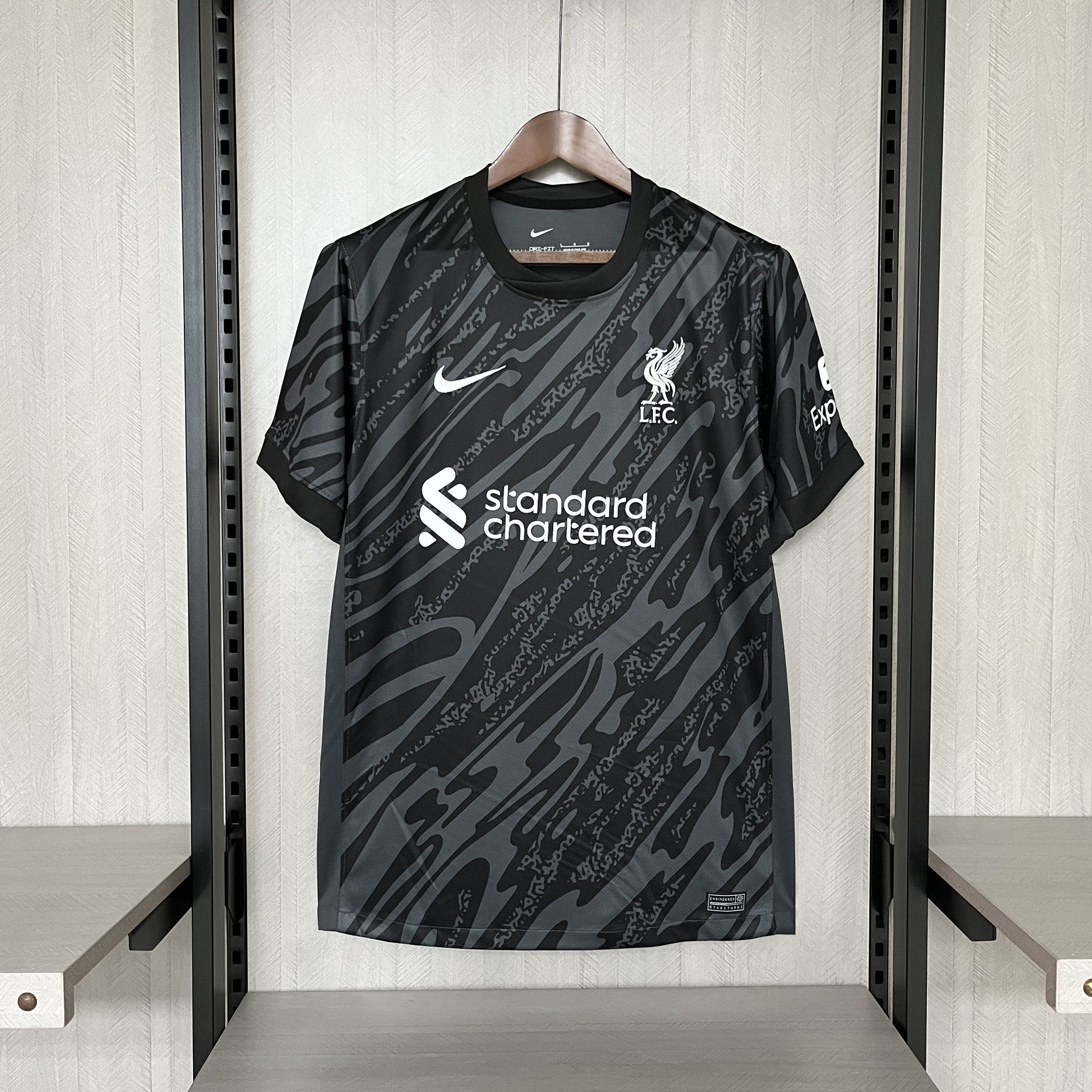 CAMISA LIVERPOOL GOLEIRO BLACK 24/25