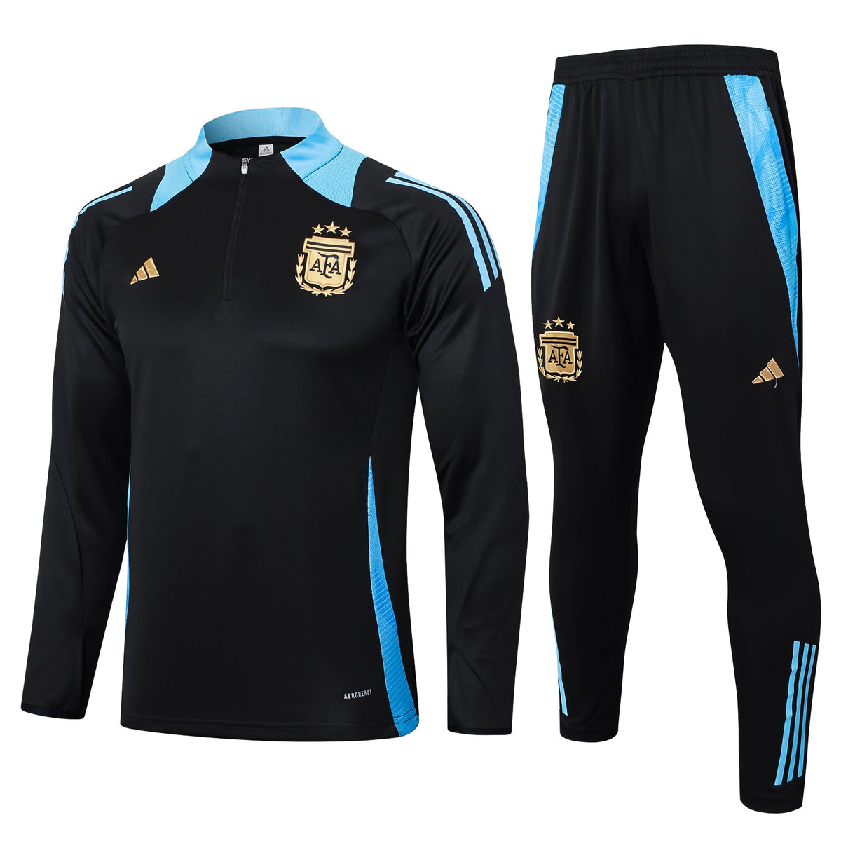 CONJUNTO DE TREINO ARGENTINA BLACK 24/25