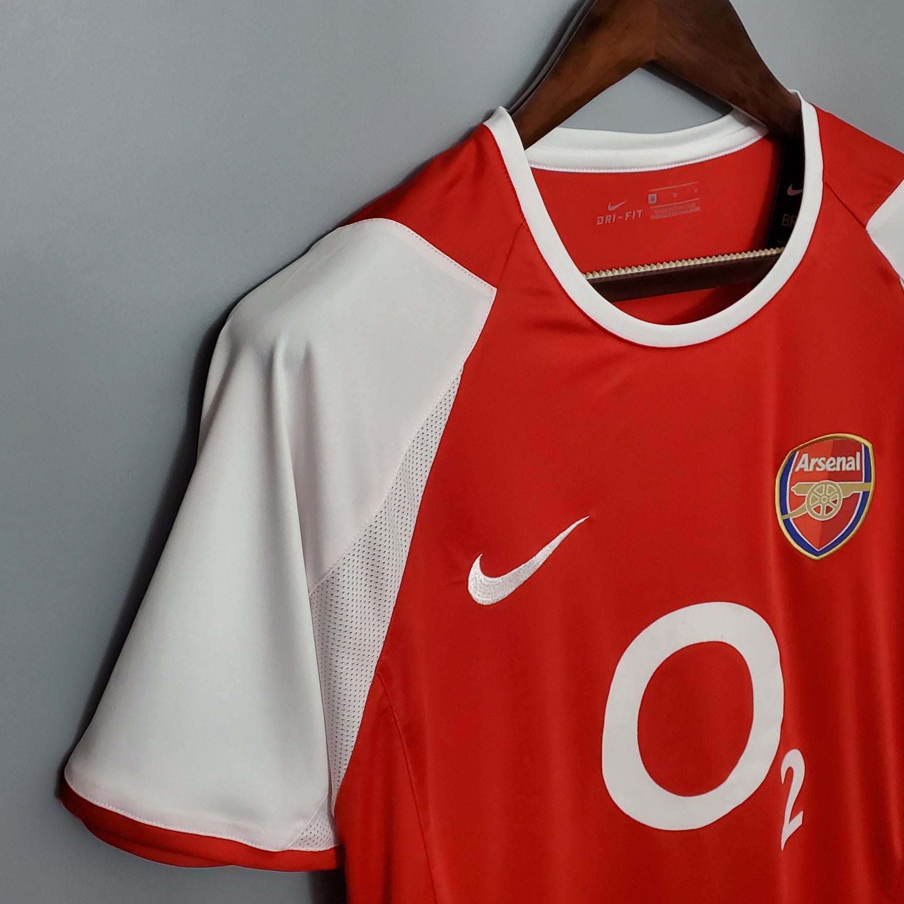 CAMISA RETRÔ ARSENAL HOME 02/04