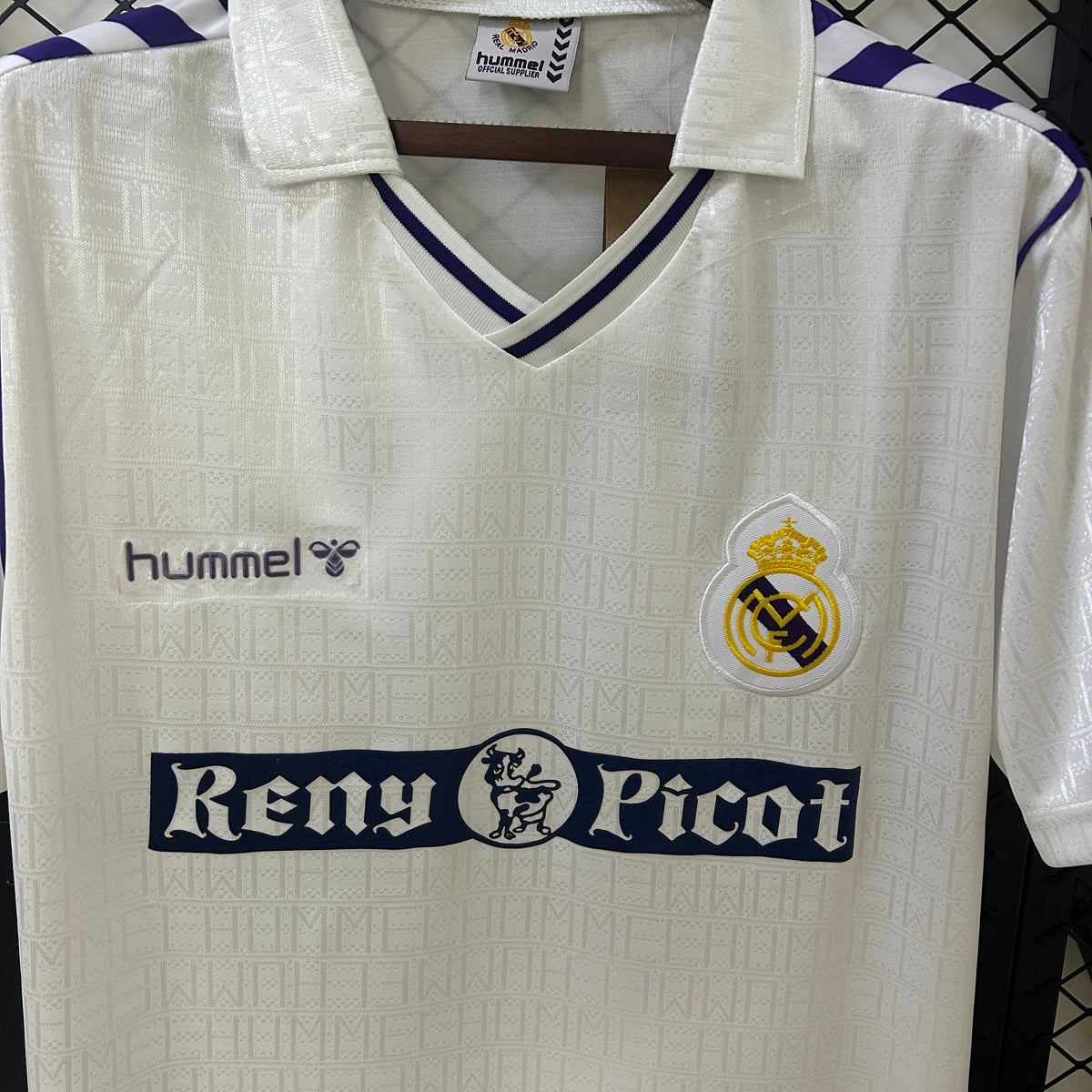 CAMISA RETRÔ REAL MADRID HOME 89/90