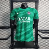 CAMISA PSG VERSÃO JOGADOR GOLEIRO VERDE 23/24