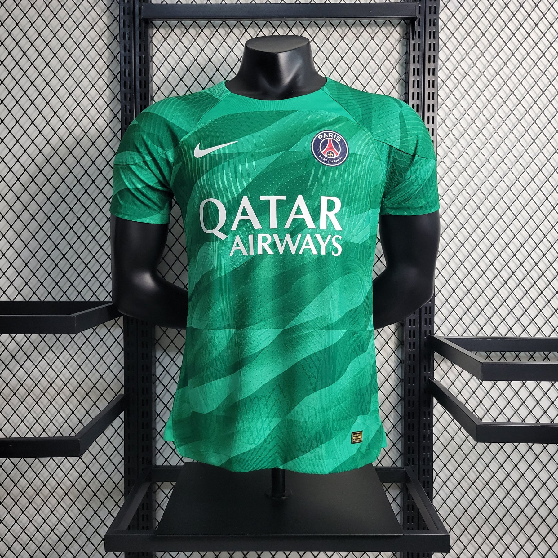 CAMISA PSG VERSÃO JOGADOR GOLEIRO VERDE 23/24