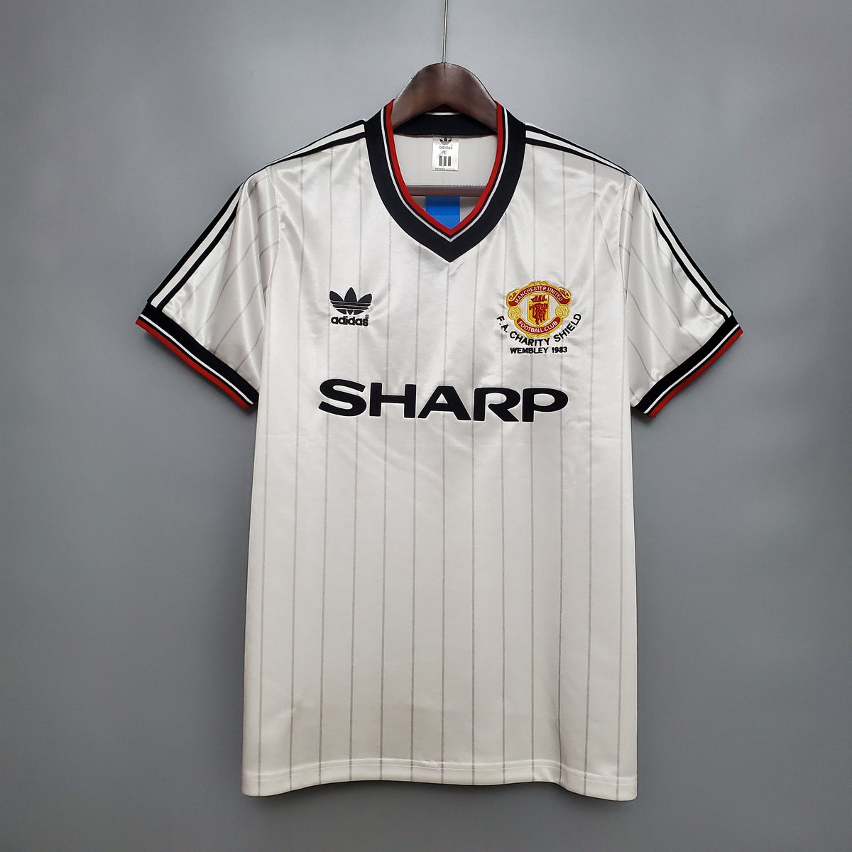 CAMISA RETRÔ MANCHESTER UNITED AWAY 1983