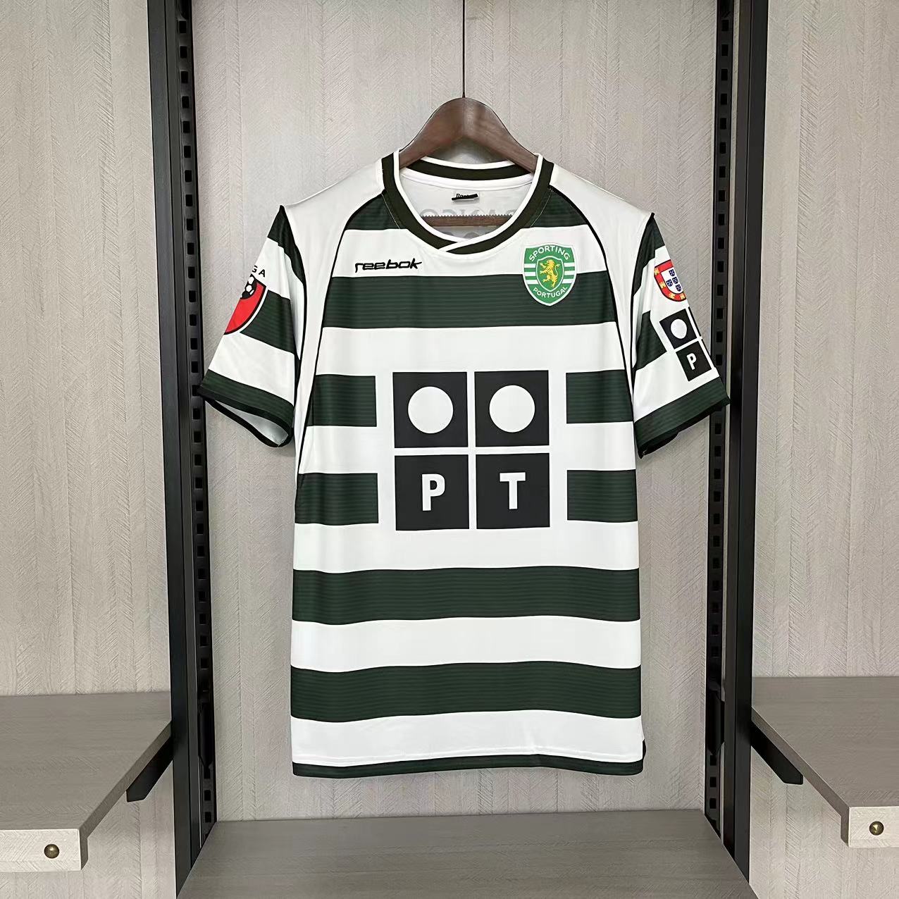 CAMISA RETRÔ SPORTING HOME 01/03
