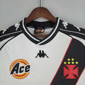 CAMISA RETRÔ VASCO DA GAMA WHITE 2000