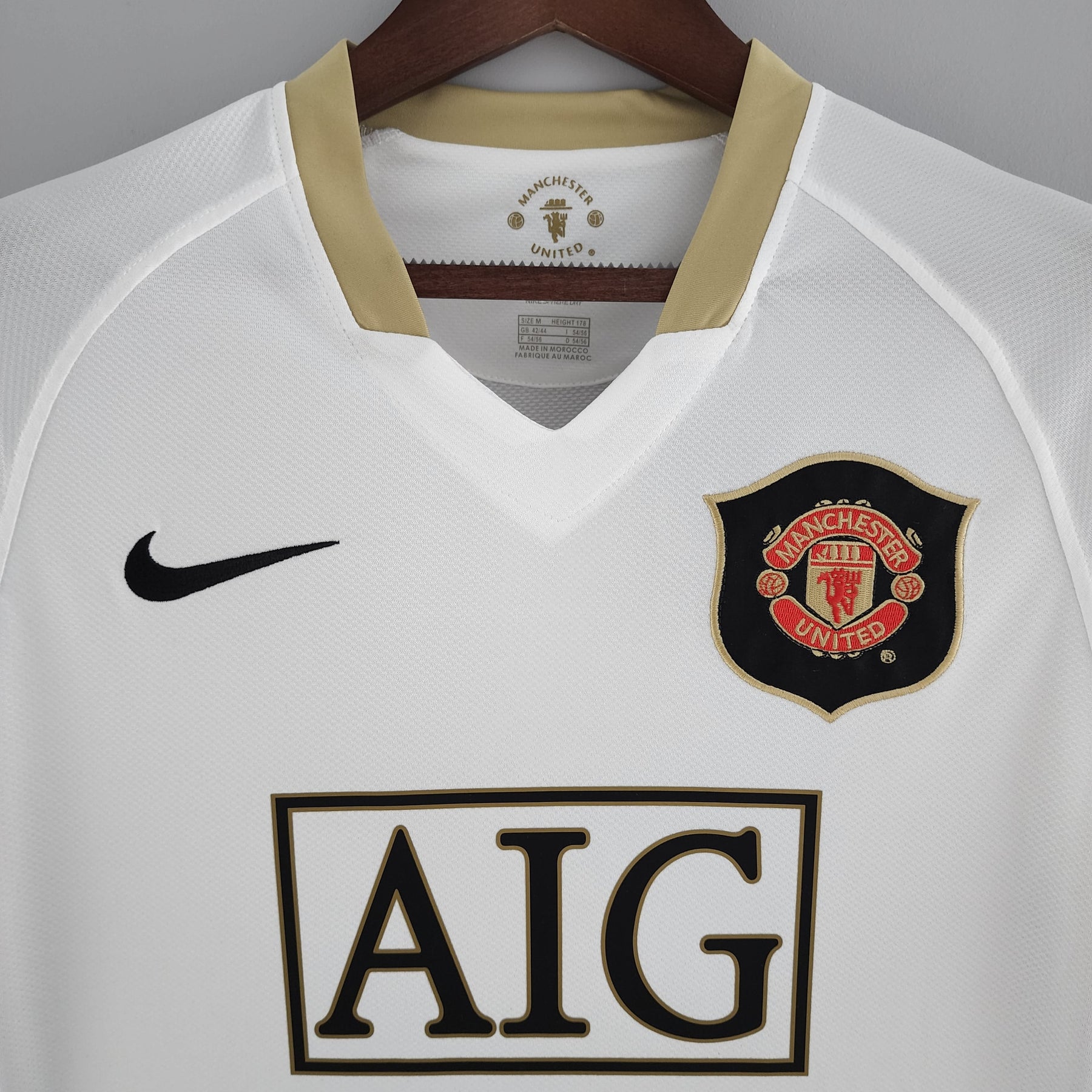 CAMISA RETRÔ MANCHESTER UNITED AWAY 06/07