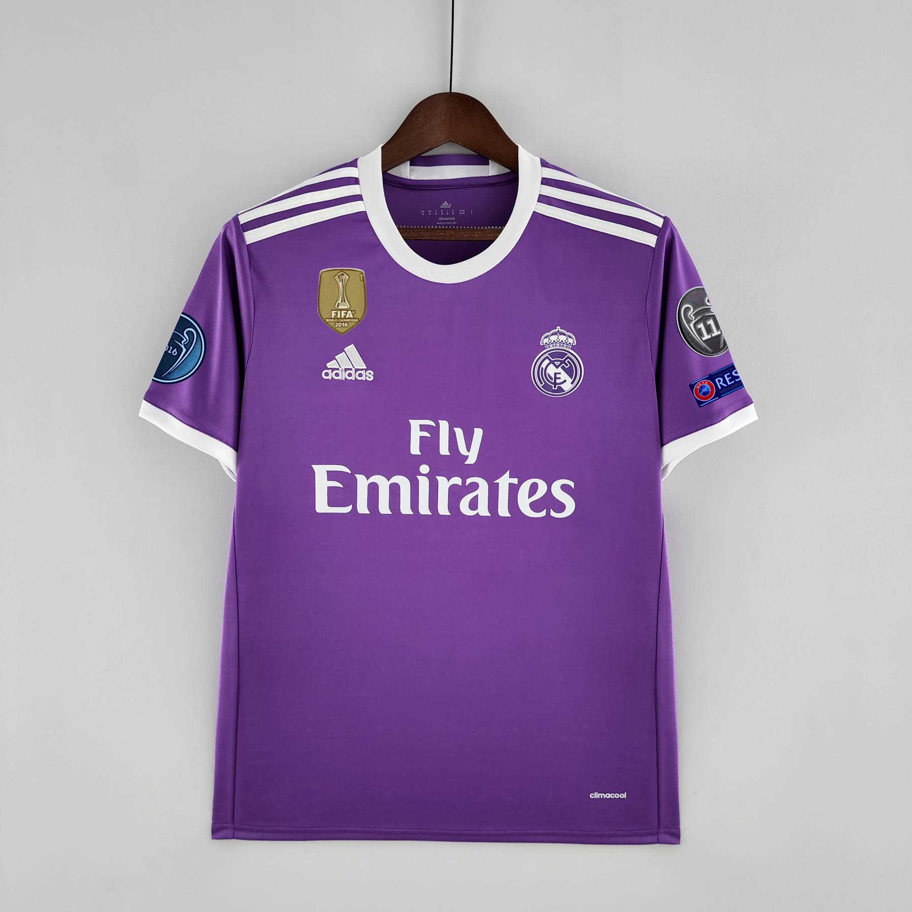 CAMISA RETRÔ REAL MADRID AWAY 17/18