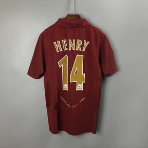 CAMISA ARSENAL RETRÔ HOME 05/06